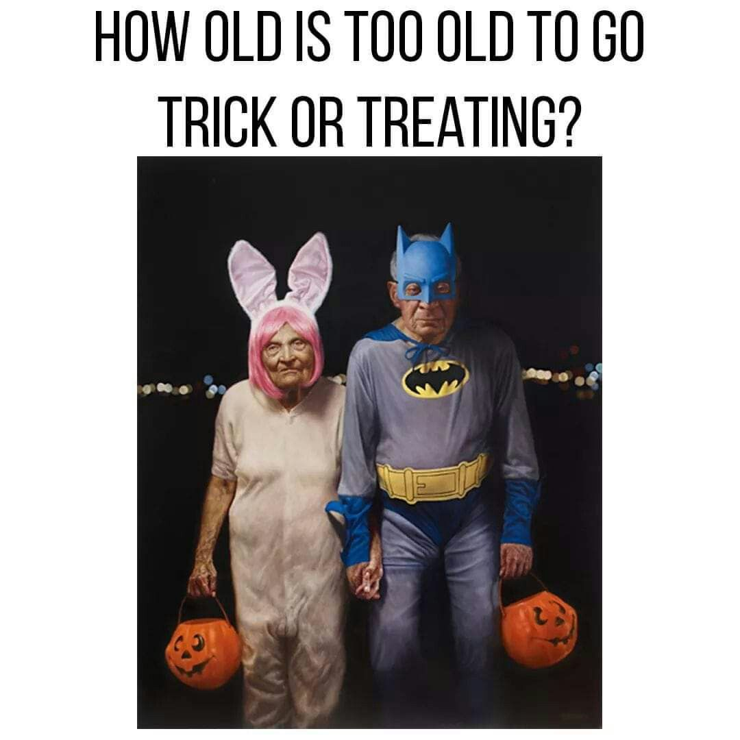Old trick or treaters